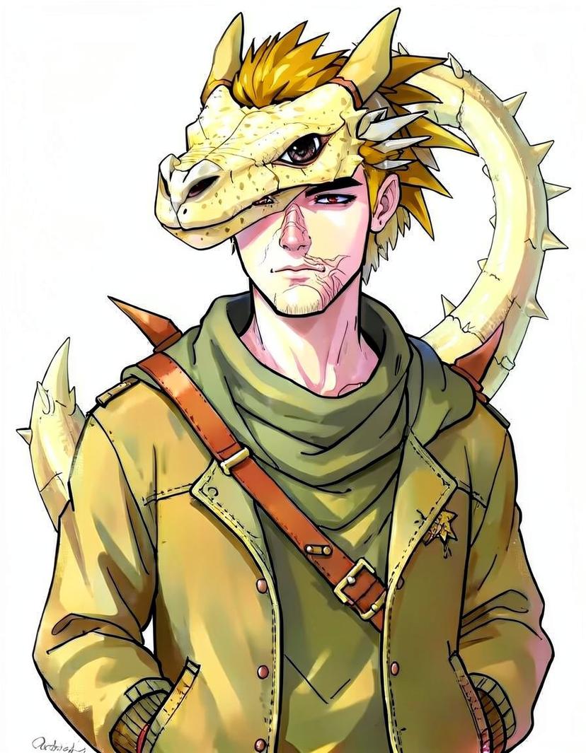 Qibli, a Wings of Fire OC made on GenTube
