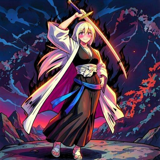 Akira without burns, a Bleach OC made on GenTube