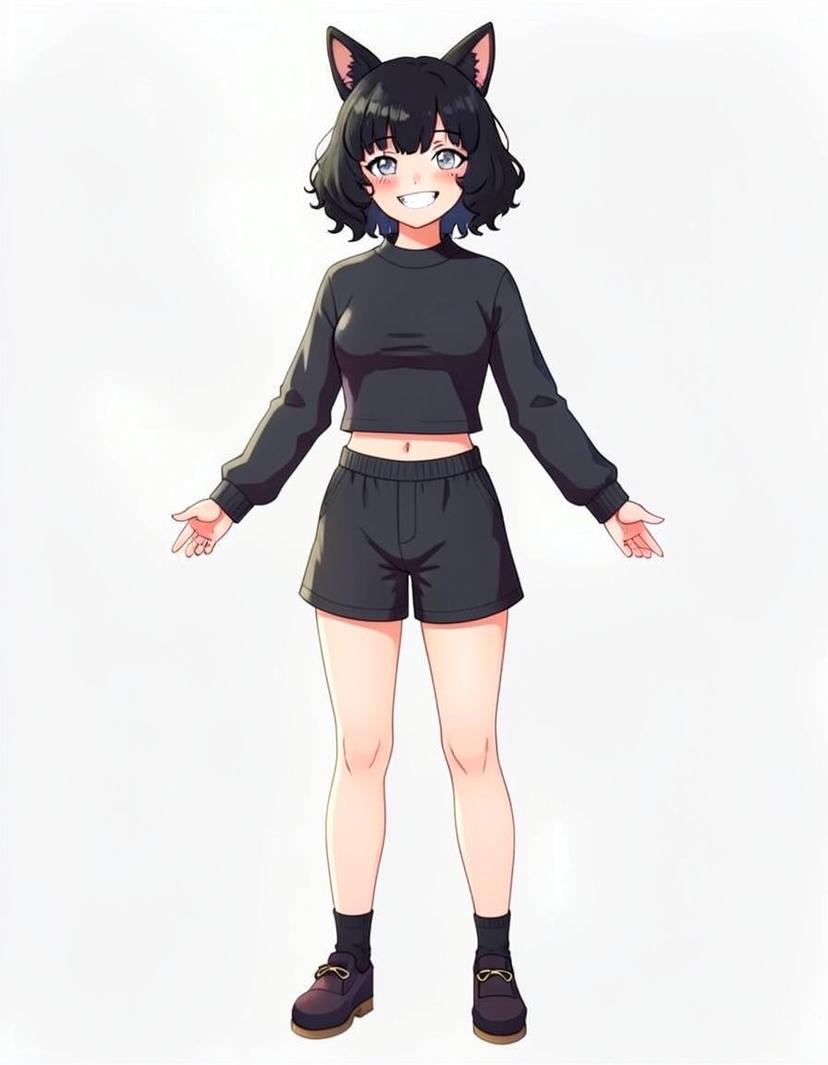 Elly, a Jujutsu Kaisen OC made on GenTube