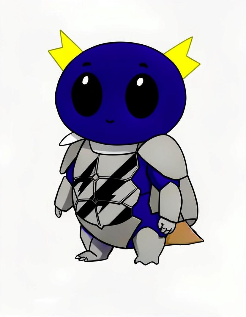 Neonspike Crest, a Pokemon OC made on GenTube