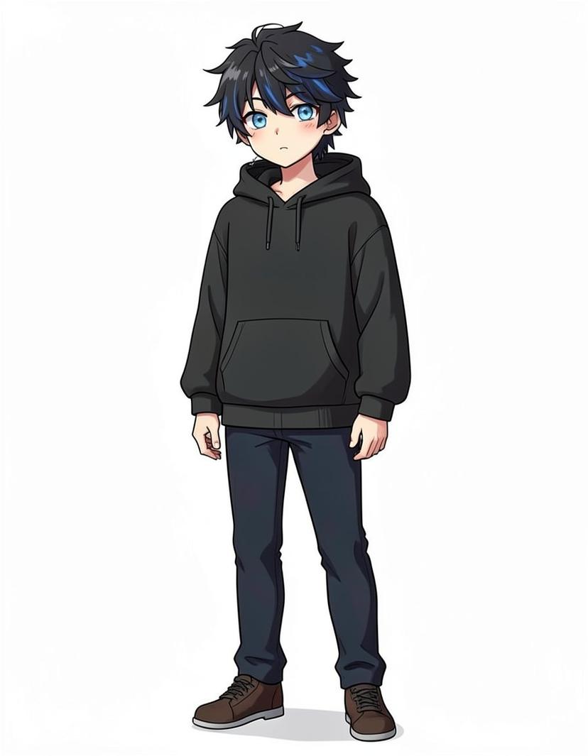 Asteryn, a Naruto OC made on GenTube