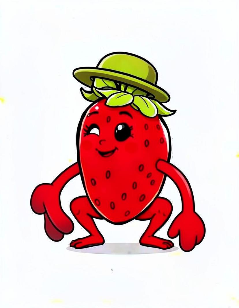 Berrycheek Sprout, a Dandys World OC made on GenTube