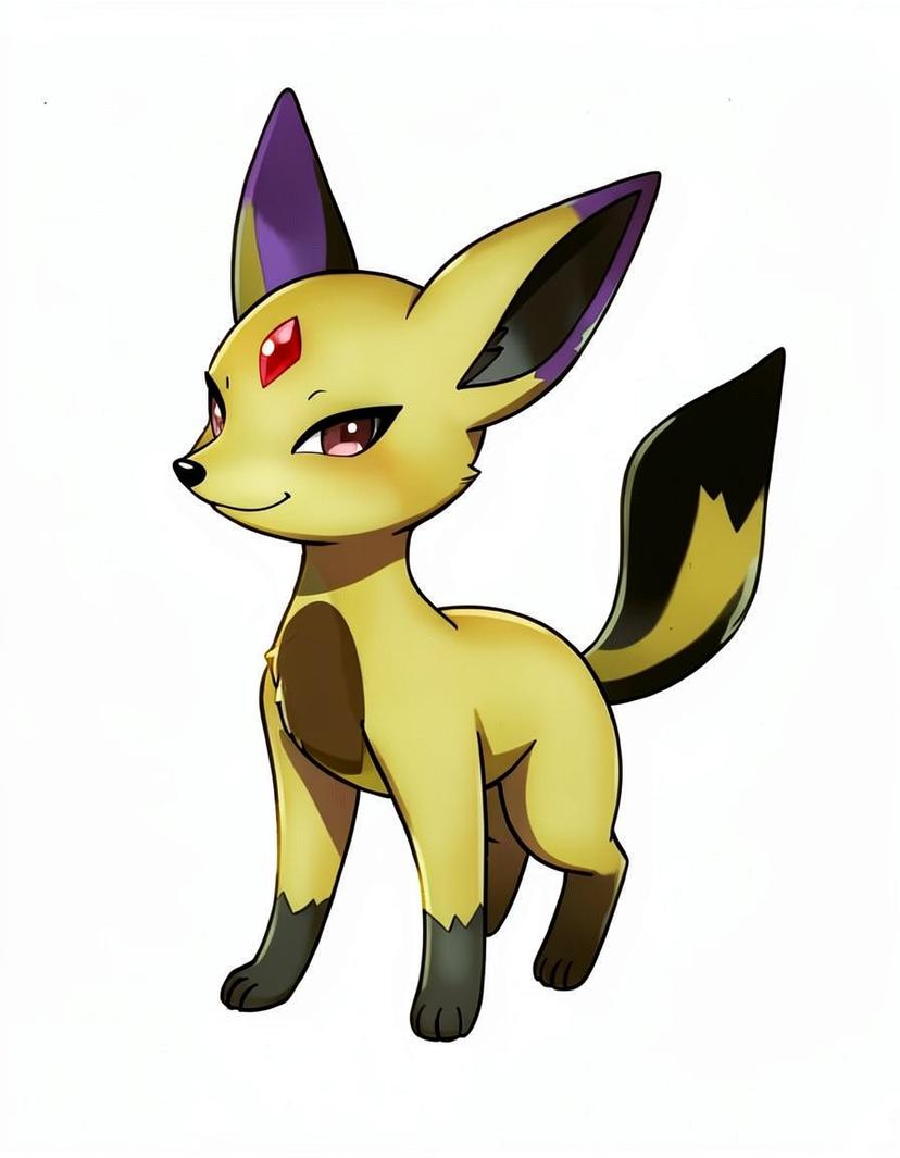 Mysticvix, a Pokemon OC made on GenTube
