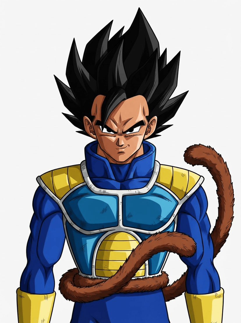 Dad, a Dragon Ball OC made on GenTube