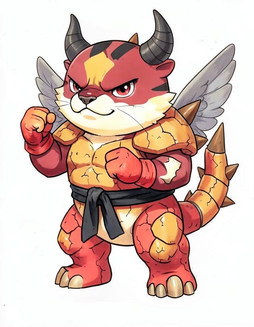 Graptigra, a Pokemon OC made on GenTube