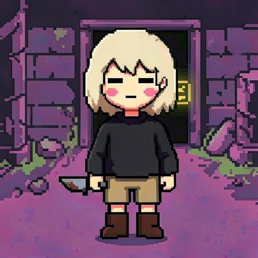 Juno, a Undertale OC made on GenTube