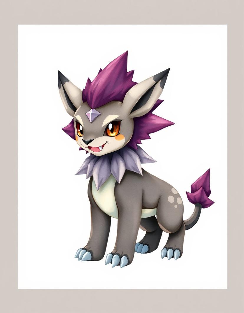 Drakepride, a Pokemon OC made on GenTube