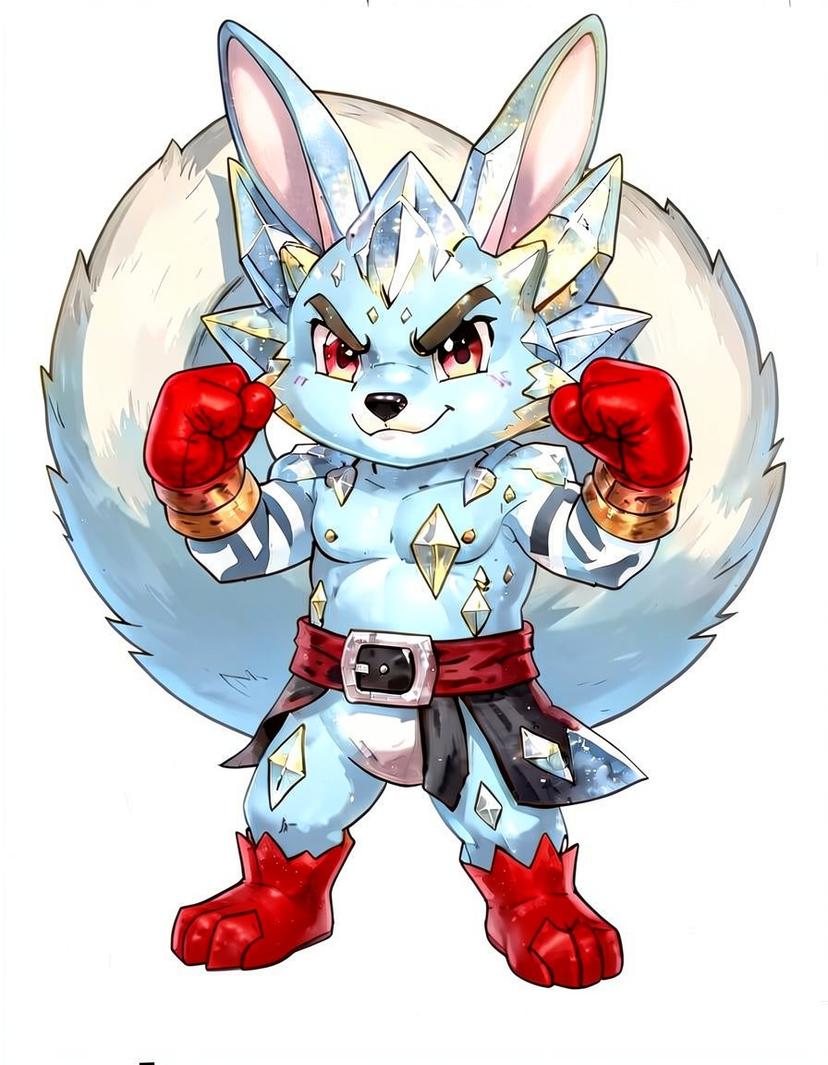 Wolfxser, a Pokemon OC made on GenTube