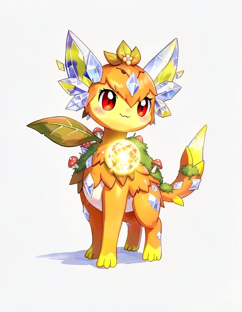 Fernra, a Pokemon OC made on GenTube