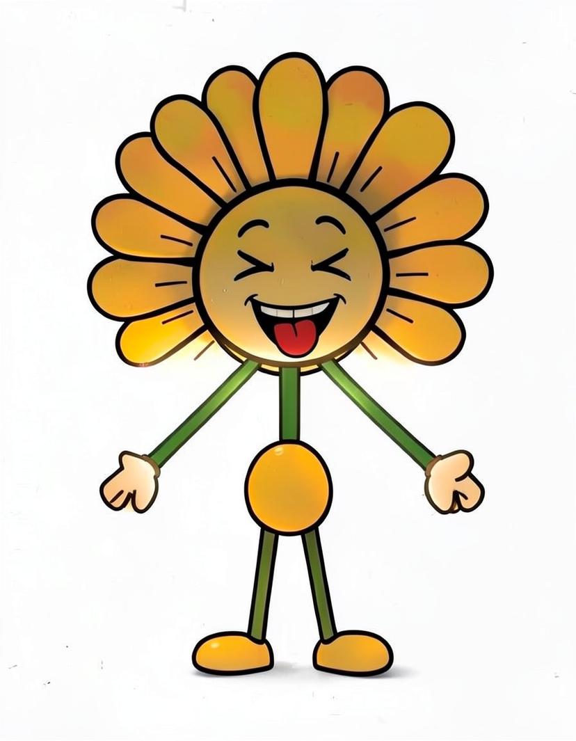 PetalPunk, a Dandys World OC made on GenTube