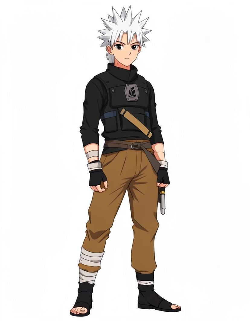 Taka, a Naruto OC made on GenTube