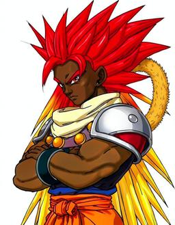 Emberfang, a Dragon Ball OC made on GenTube