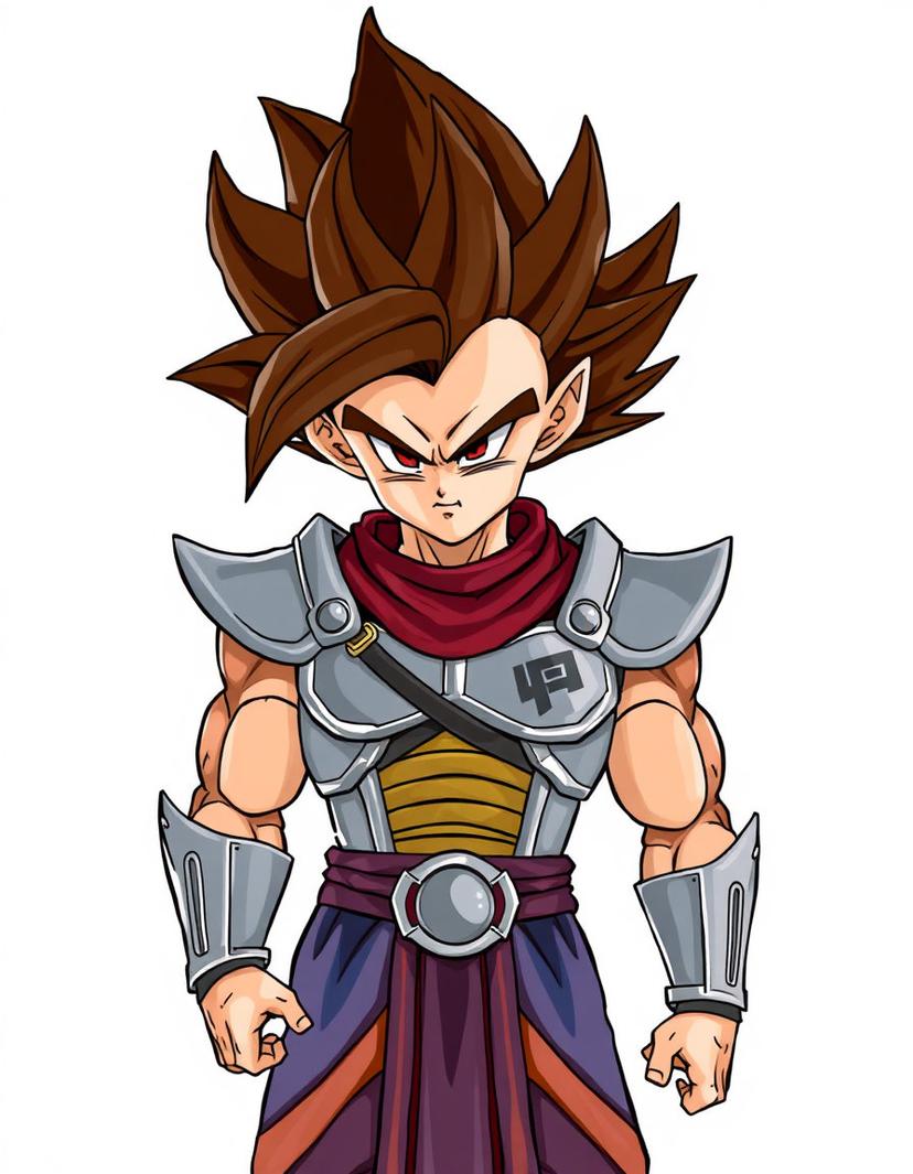 Silver Fang, a Dragon Ball OC made on GenTube
