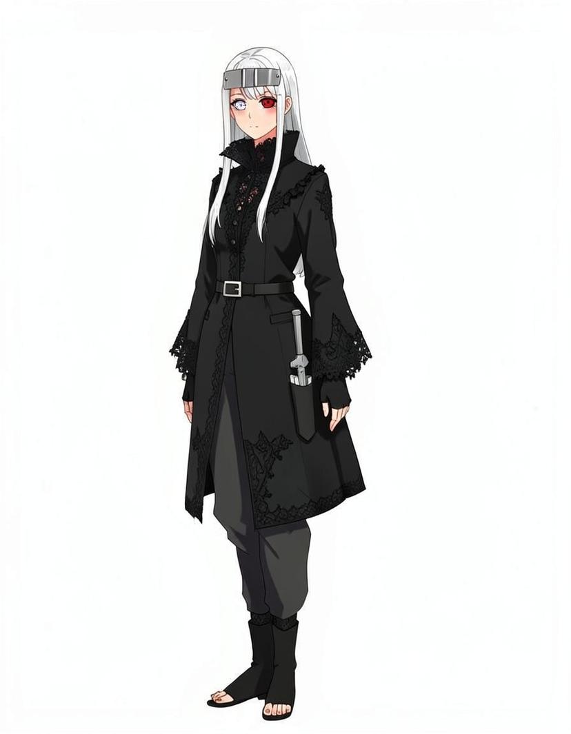Lilac Vale, a Naruto OC made on GenTube