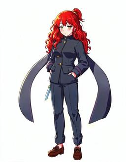 Haru Hasegawa, a Jujutsu Kaisen OC made on GenTube