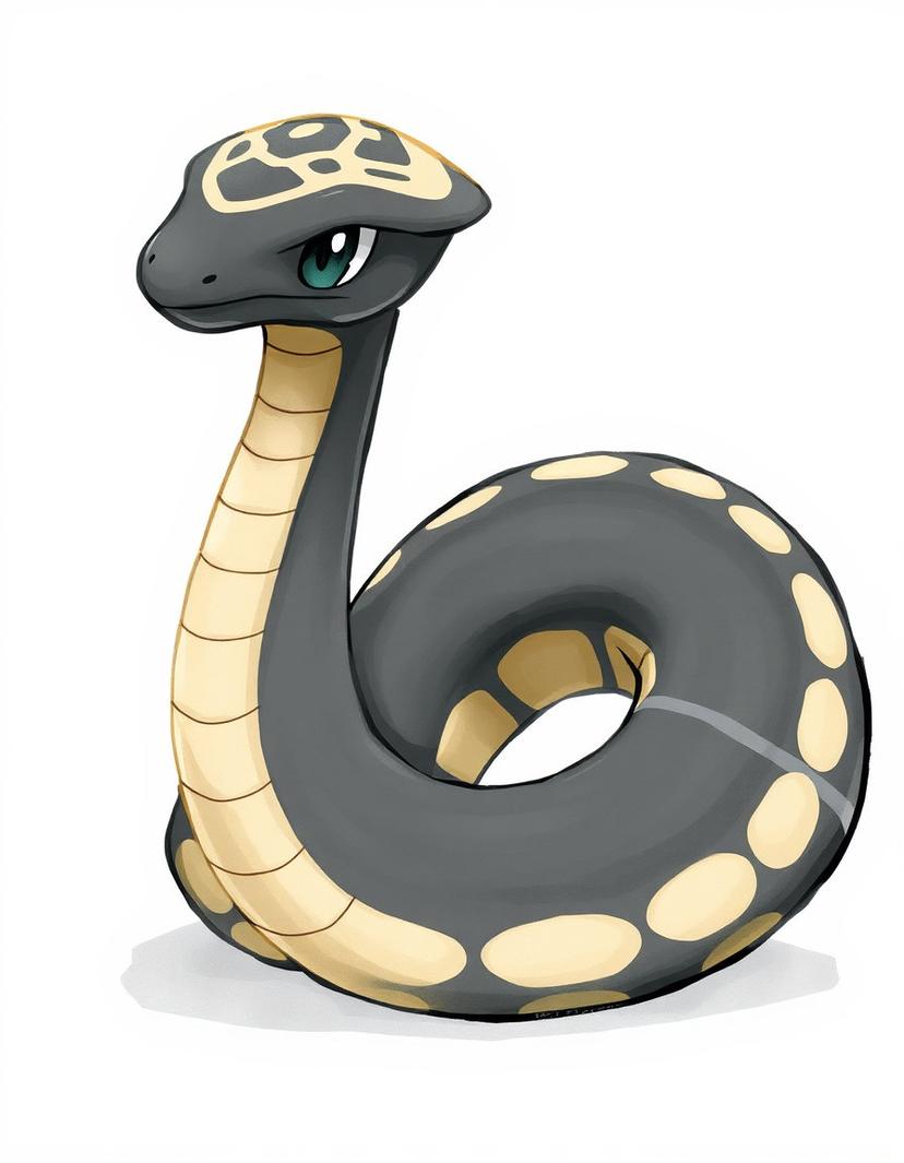 Lumaserp, a Pokemon OC made on GenTube