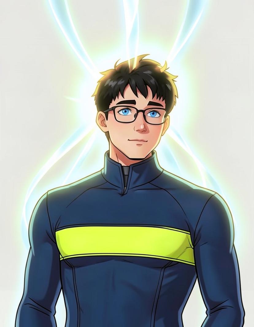 Milan Crest, a My Hero Academia OC made on GenTube