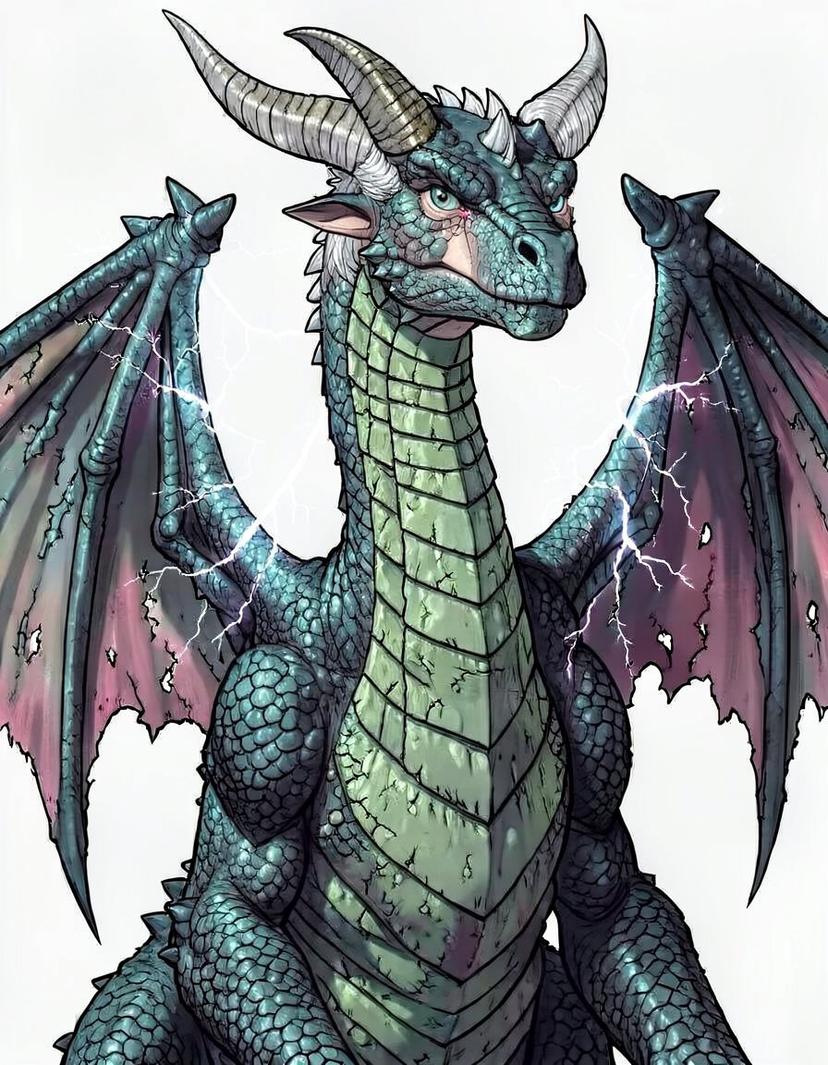 Obsidianflare, a Game of Thrones Dragon OC made on GenTube