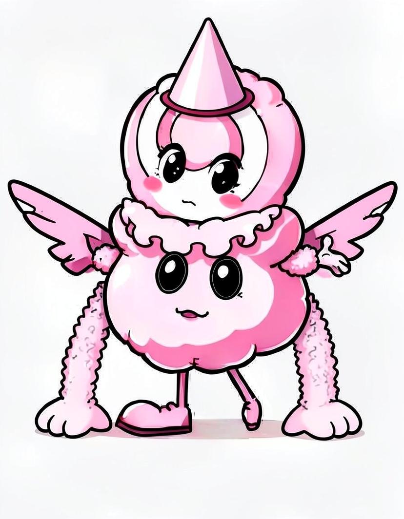 Candy Swirl, a Dandys World OC made on GenTube