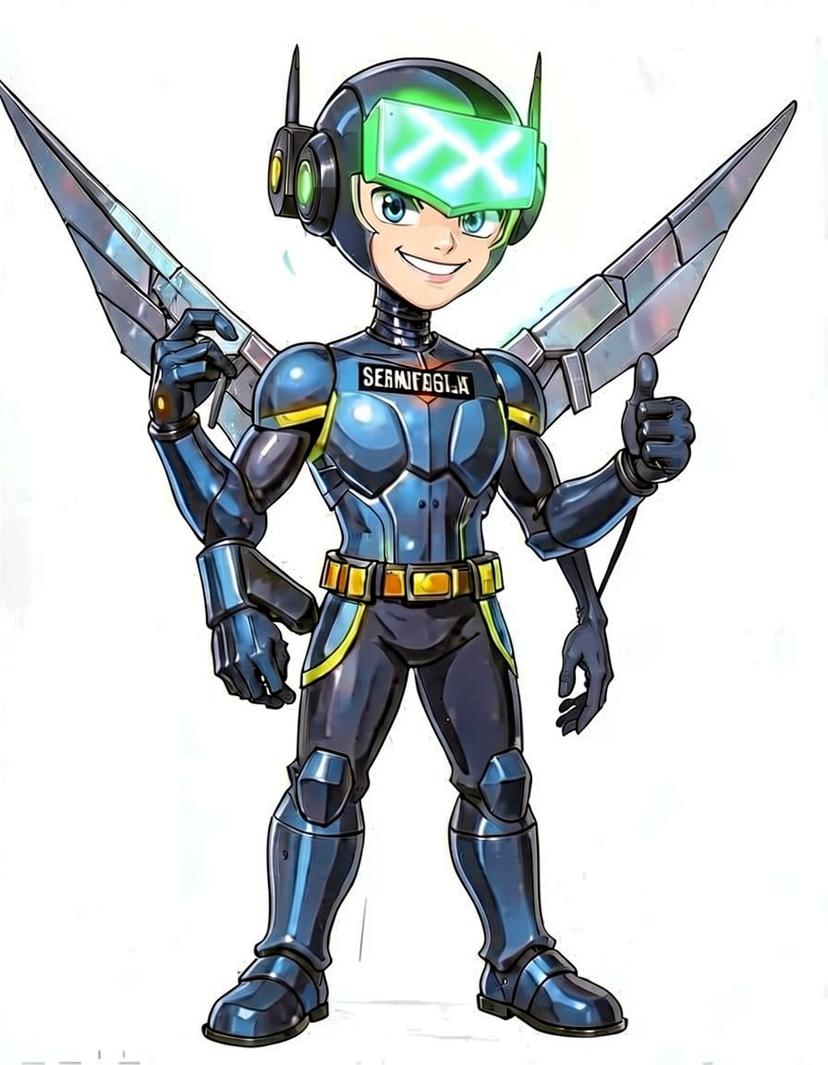 SD-L, a Murder Drones OC made on GenTube