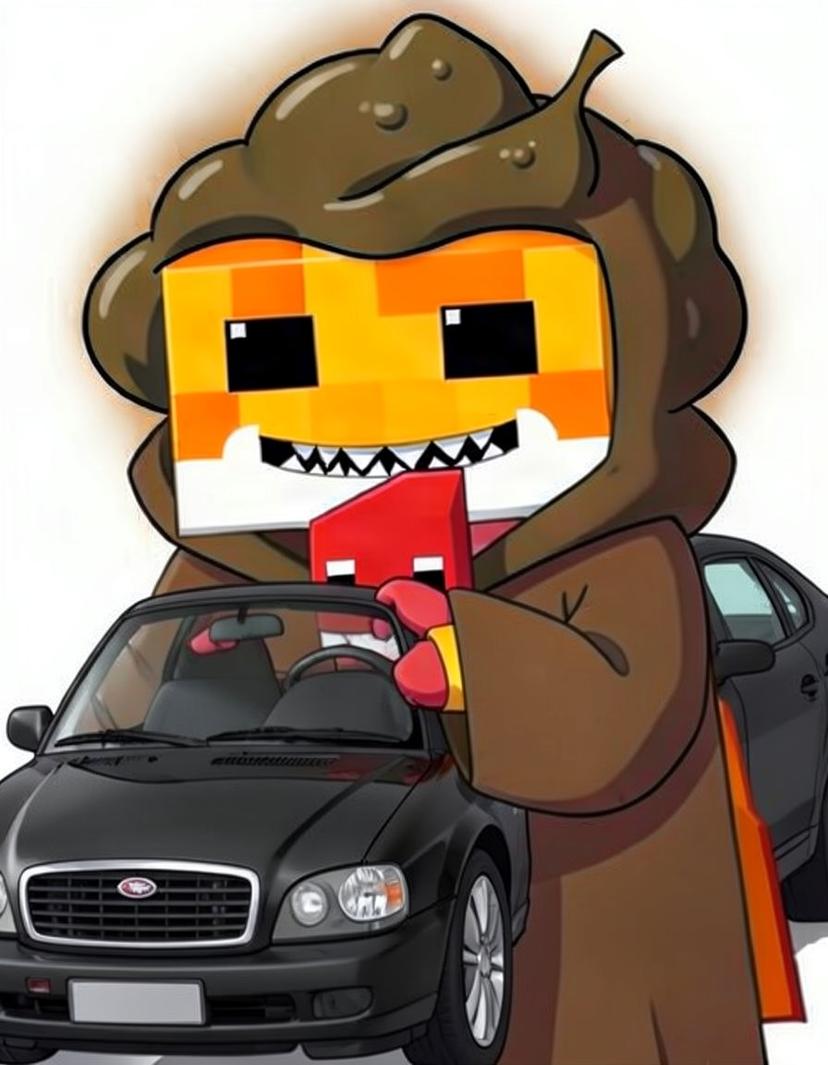 arkey, a Minecraft OC made on GenTube