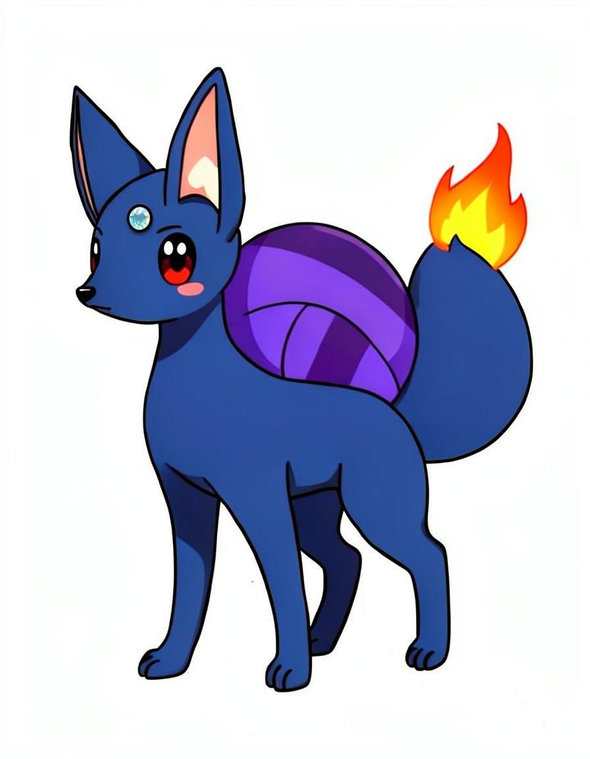 Brinefen, a Pokemon OC made on GenTube