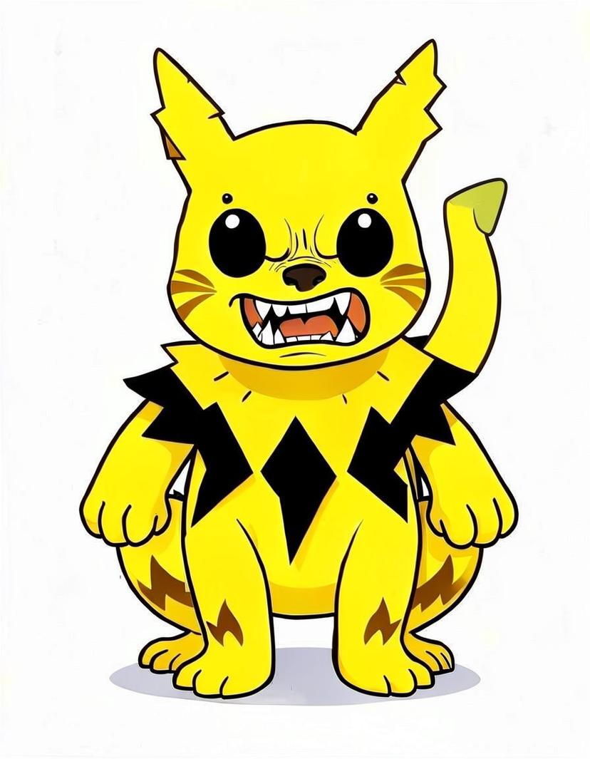 Emberflint, a Pokemon OC made on GenTube