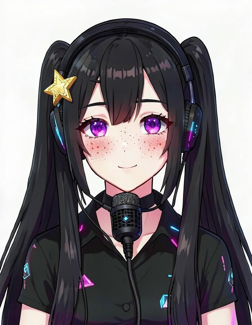 Nebula Sakai, a Vocaloid OC made on GenTube