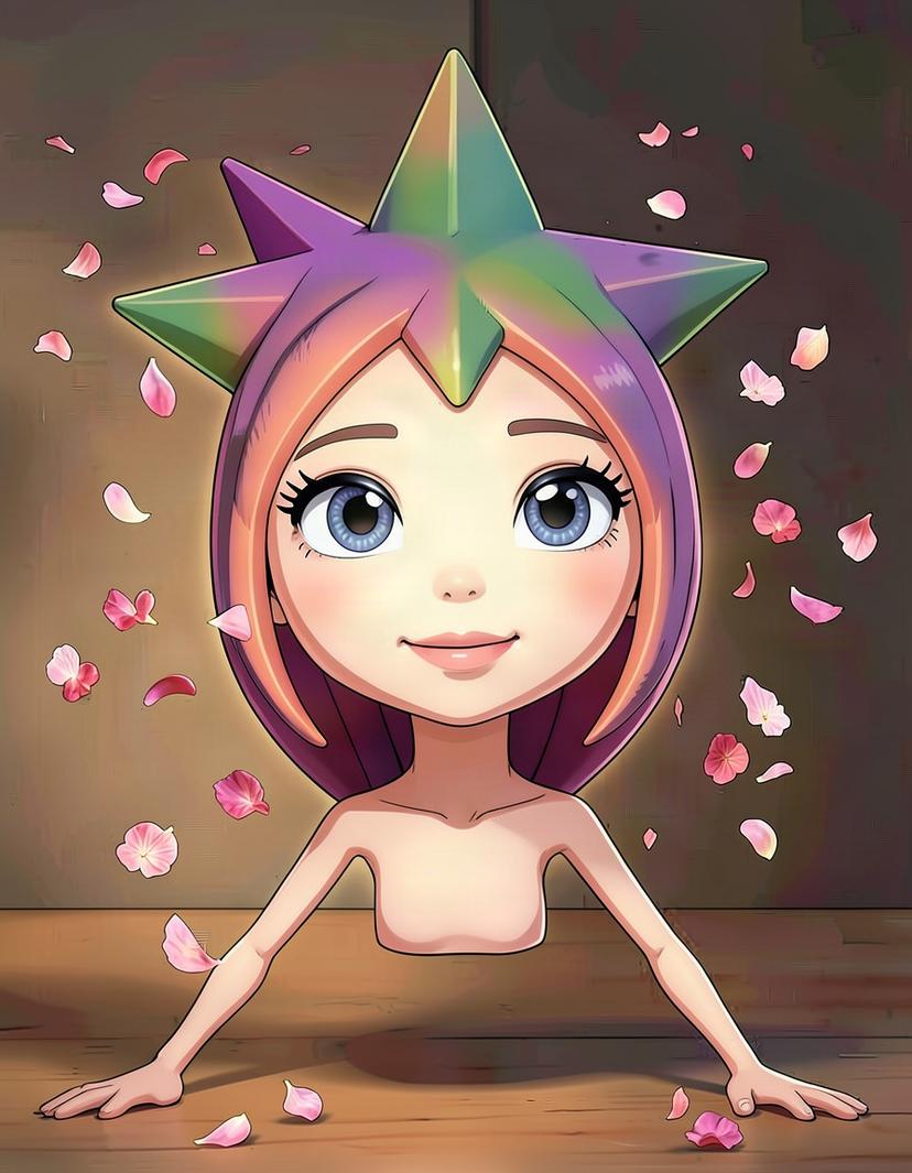 Bell, a Dandys World OC made on GenTube