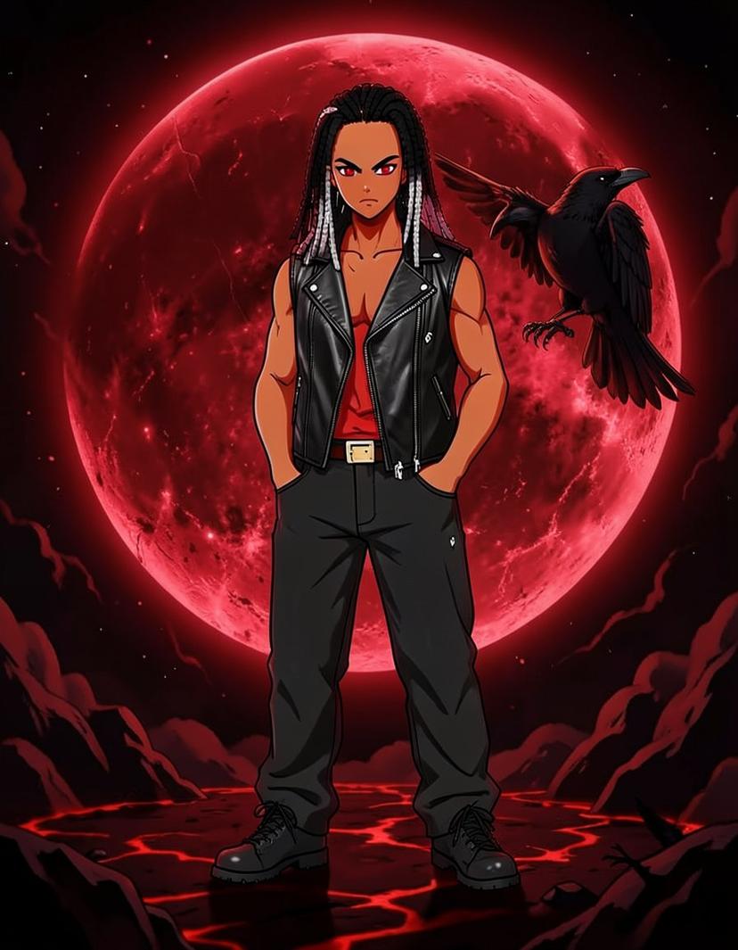 Corvus, a Naruto OC made on GenTube