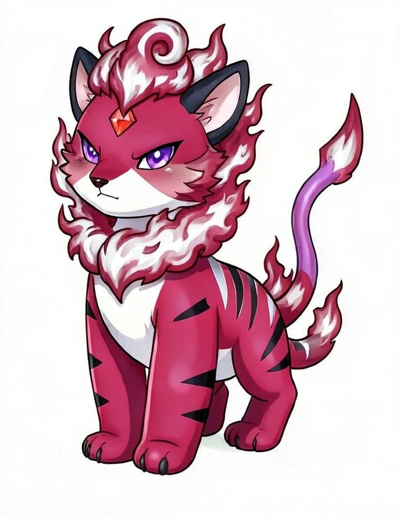 Cinderclaw, a Pokemon OC made on GenTube