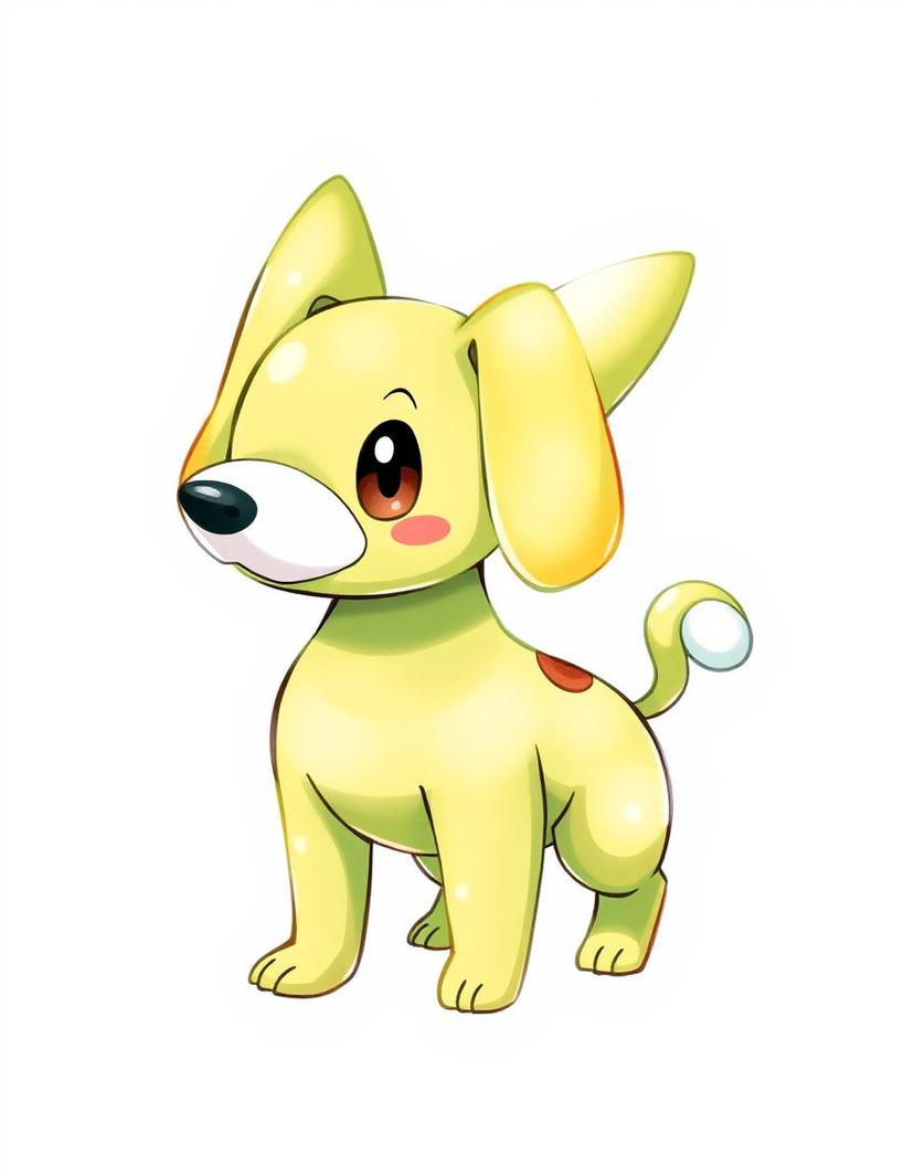 Zephyhound, a Pokemon OC made on GenTube