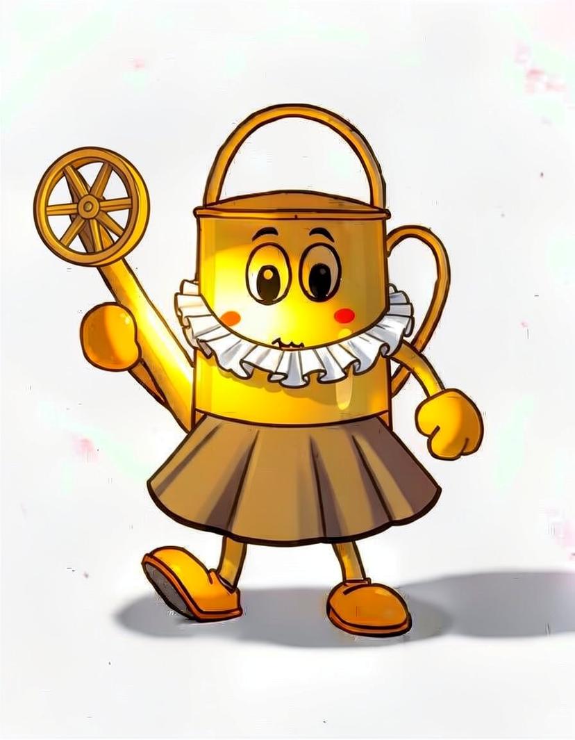Sunny Sprout, a Dandys World OC made on GenTube