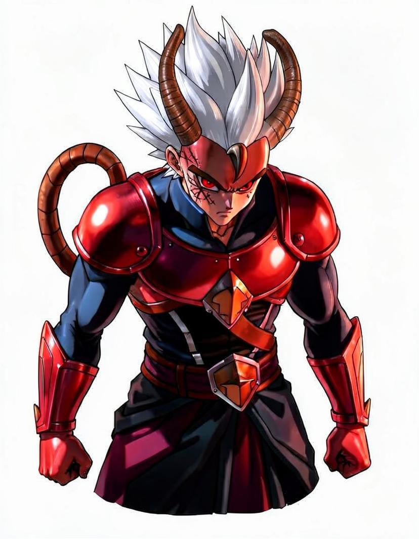 Ironfang, a Dragon Ball OC made on GenTube