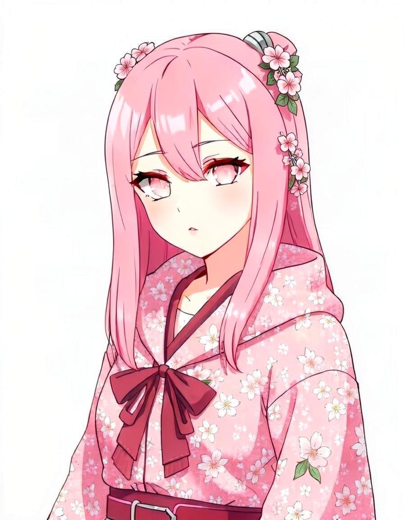 Sakura Livan, a Demon Slayer OC made on GenTube