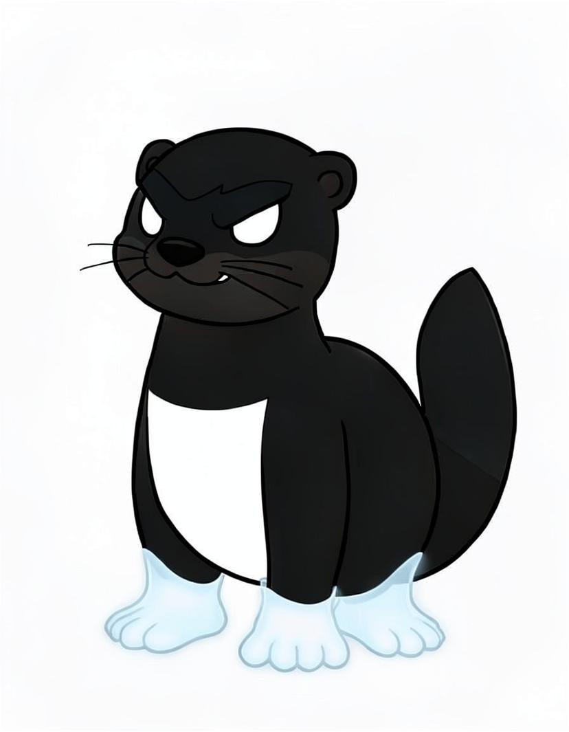 Shadeotter, a Pokemon OC made on GenTube