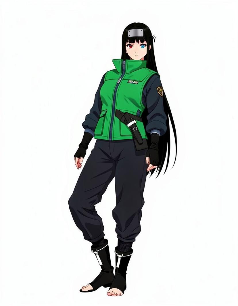 Kairi hope, a Naruto OC made on GenTube