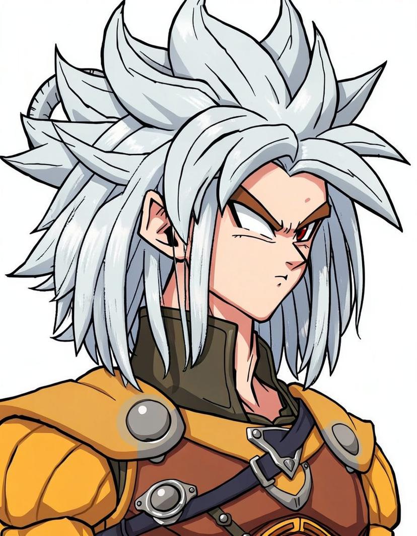Tato, a Dragon Ball OC made on GenTube