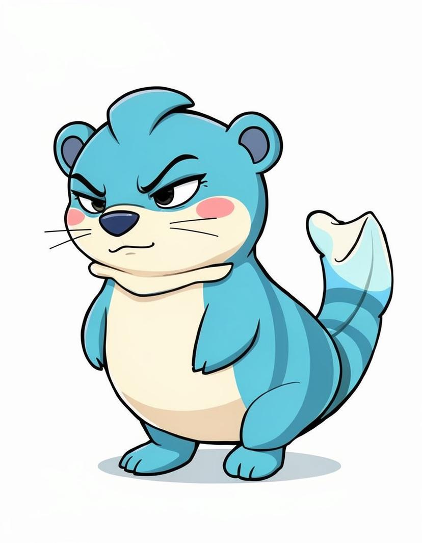 Bubblesplash, a Pokemon OC made on GenTube