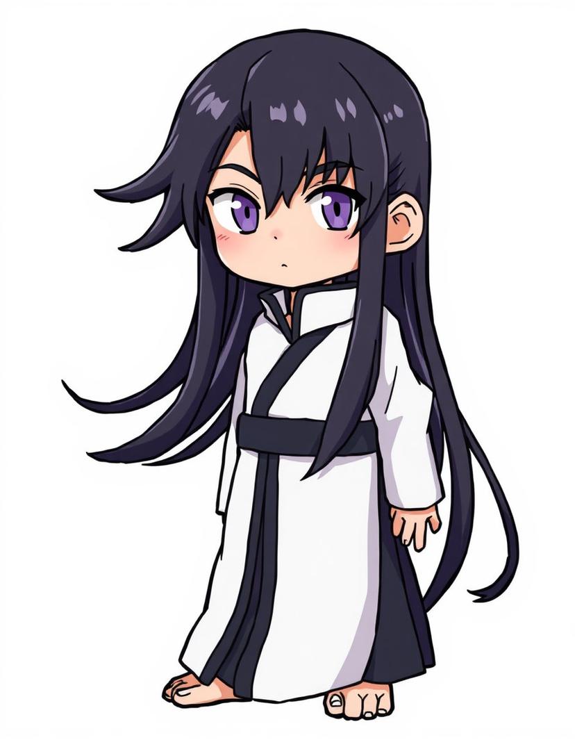 Silvernote, a Naruto OC made on GenTube