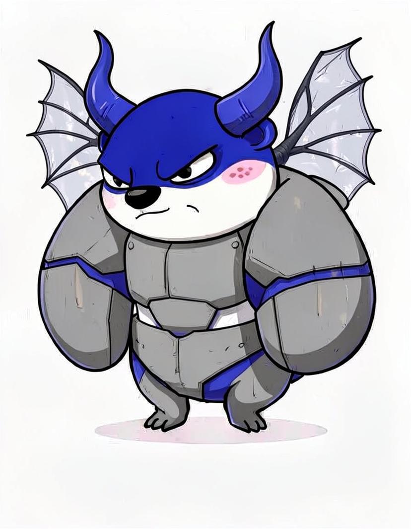 Wavehorn, a Pokemon OC made on GenTube