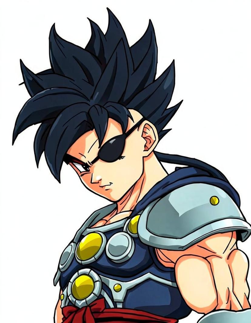 Razeon, a Dragon Ball OC made on GenTube