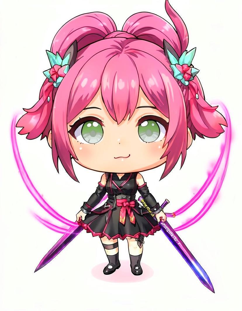 Vivi, a KPop Demon Hunters OC made on GenTube