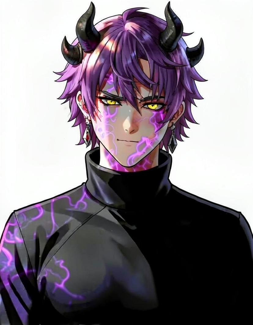 Nightfang Blaze, a KPop Demon Hunters OC made on GenTube