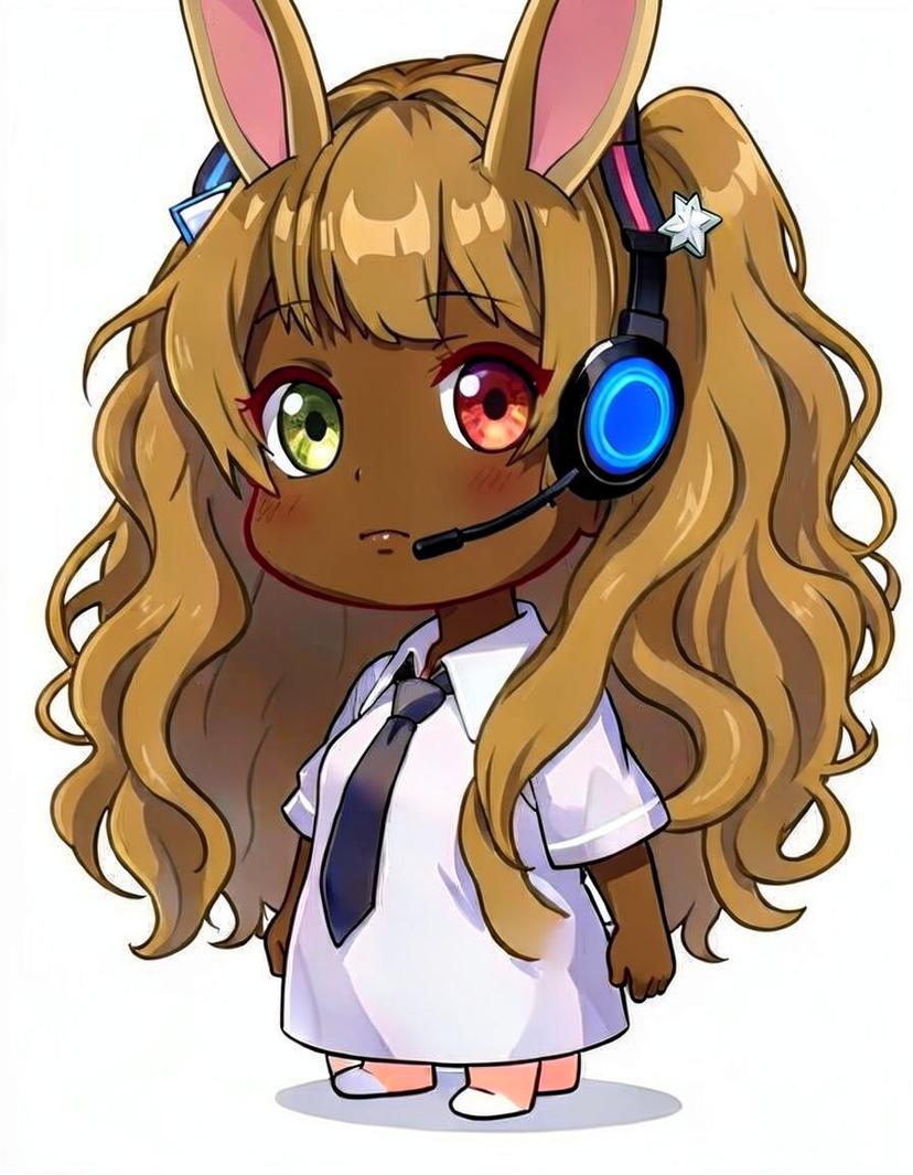 LumiCascade, a Vocaloid OC made on GenTube