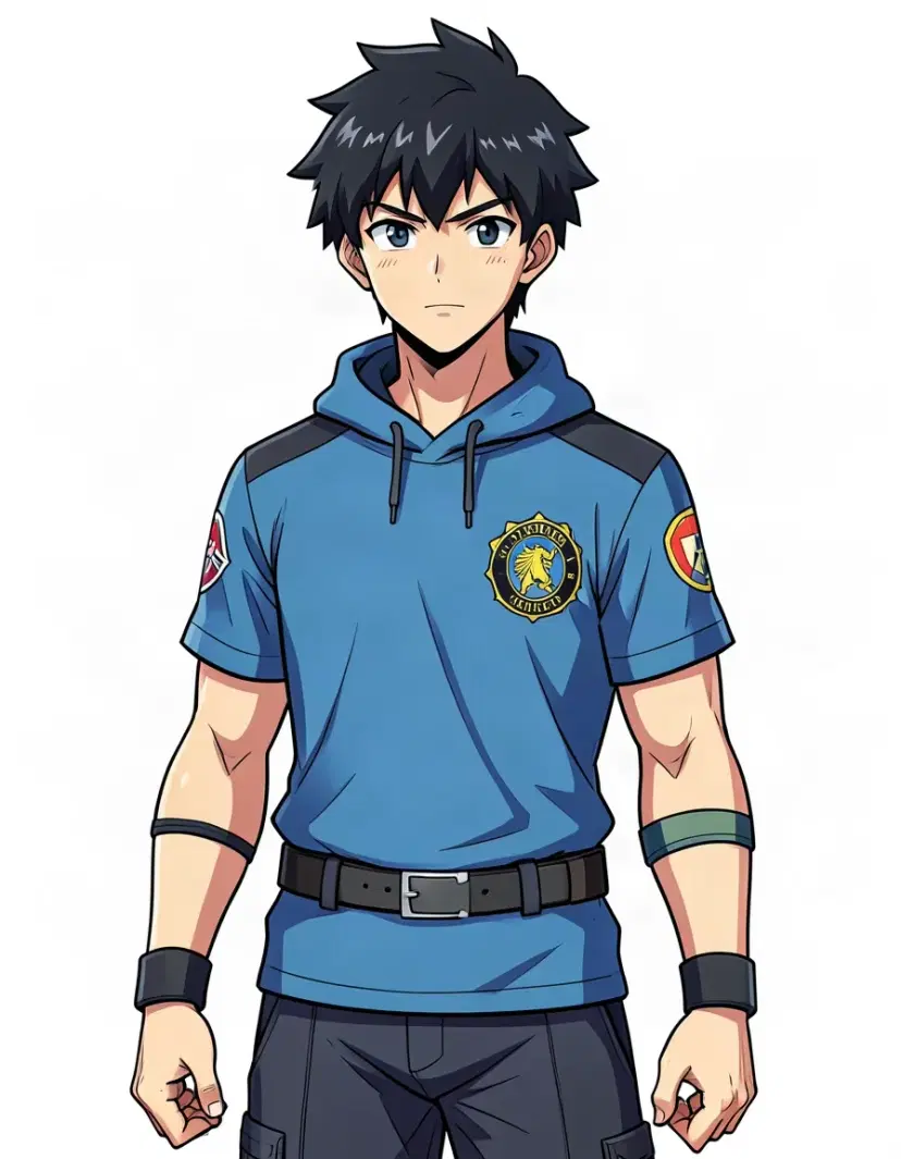 Hero student, a My Hero Academia OC made on GenTube