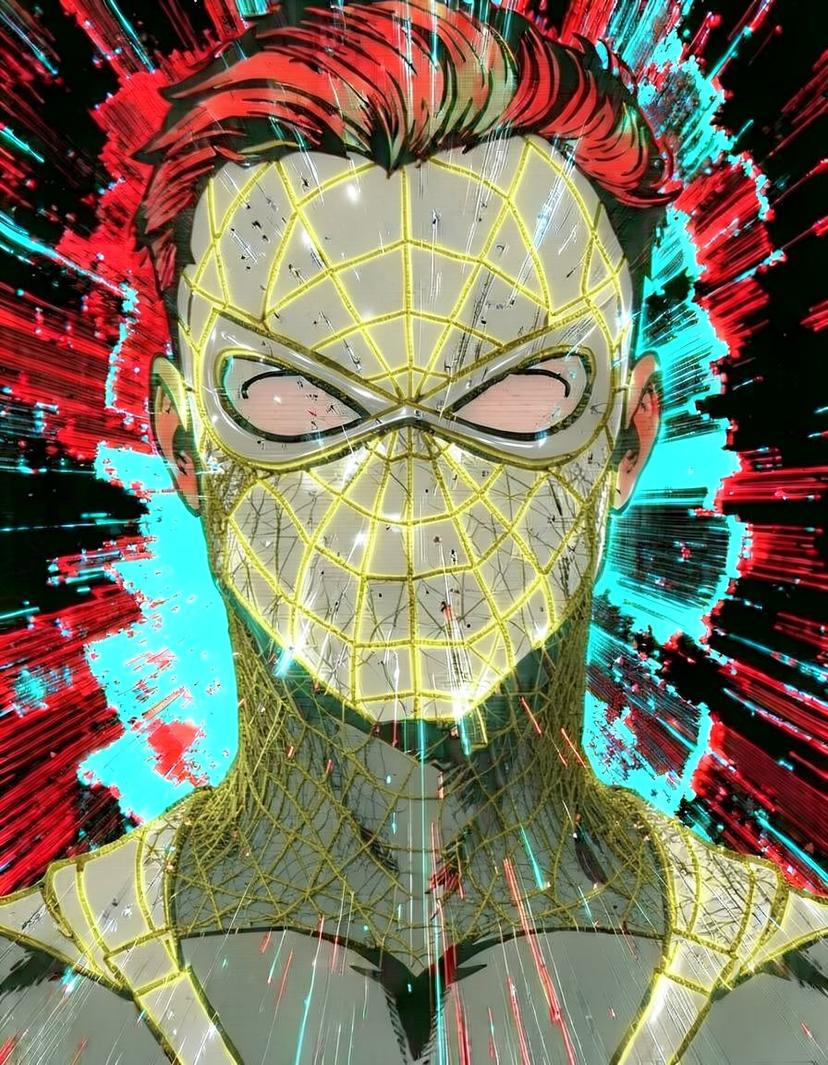 Ivory Cipher, a Spider Man OC made on GenTube