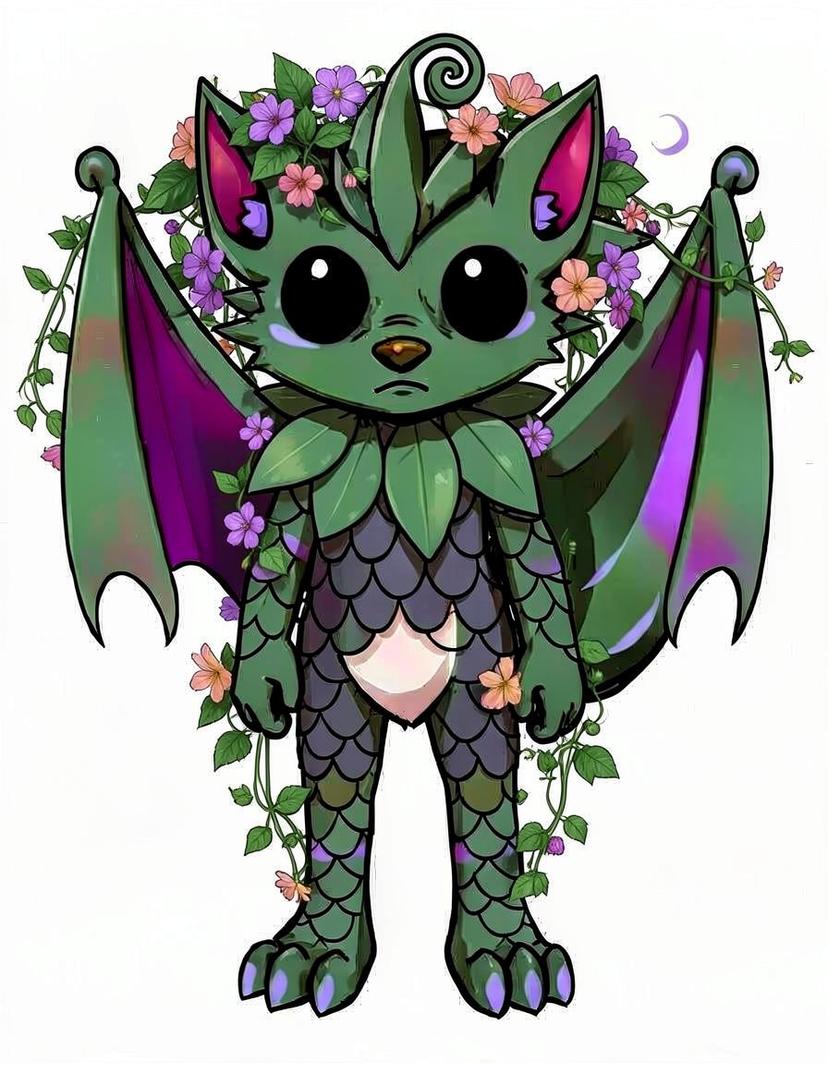 Shadeleaf, a Pokemon OC made on GenTube