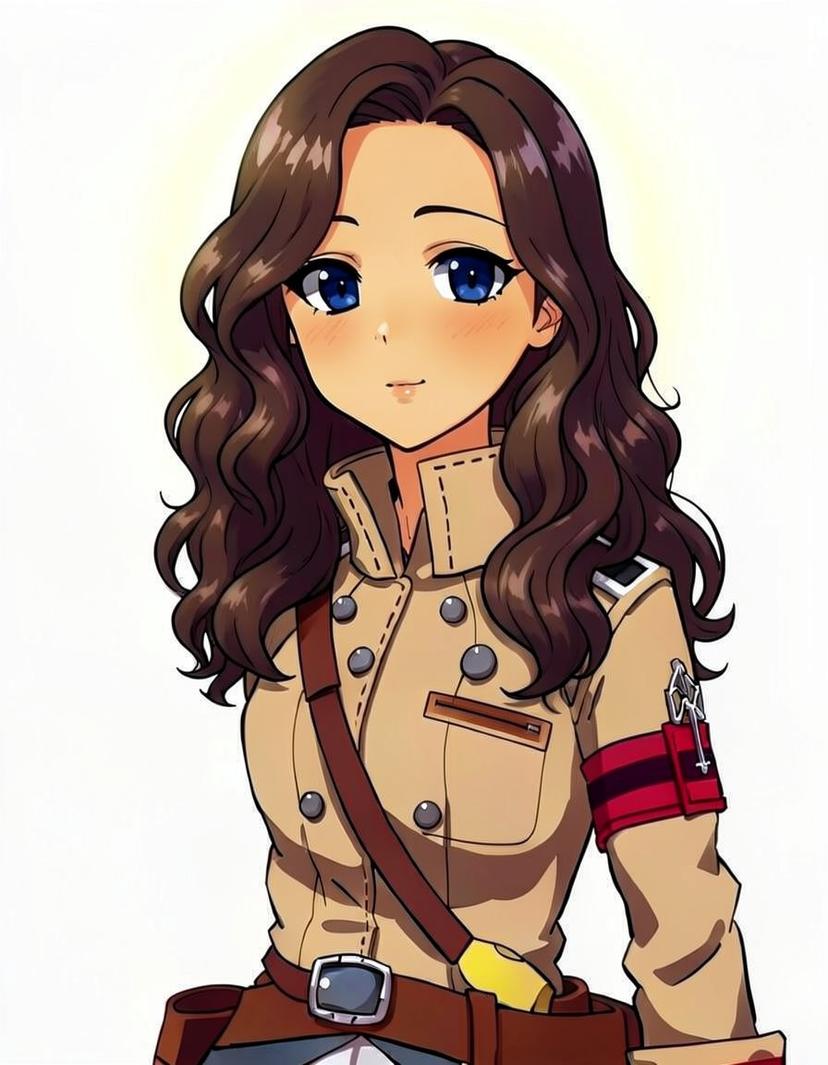 Lia, a Attack on Titan OC made on GenTube