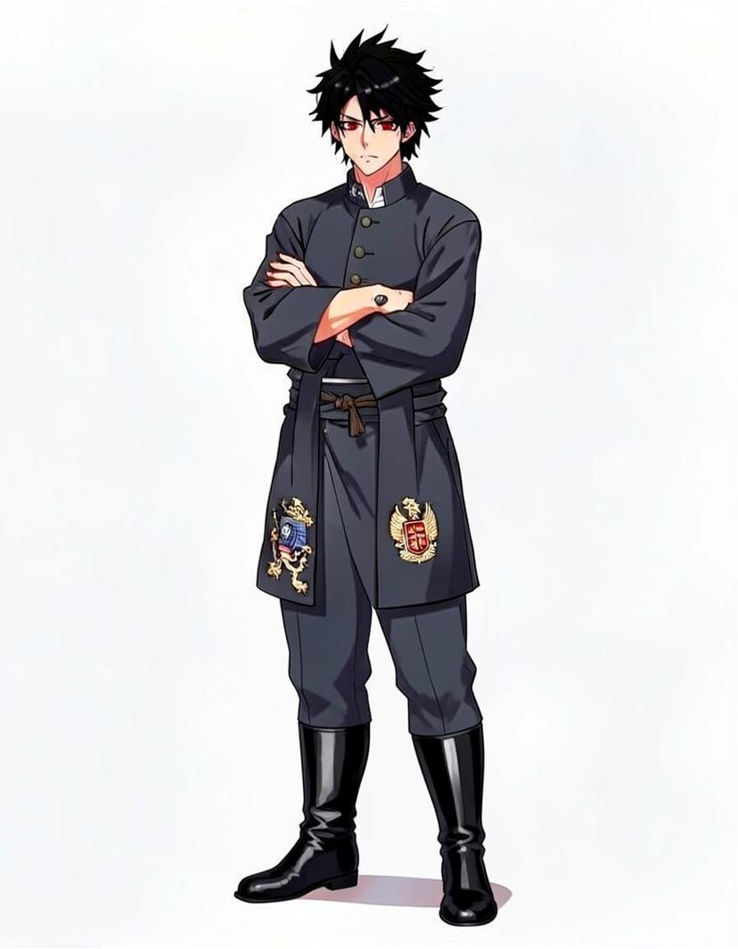 Harutou Kezingi, a Jujutsu Kaisen OC made on GenTube